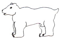 bear statant
