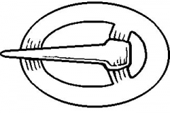 buckle oval