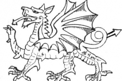 dragon passant